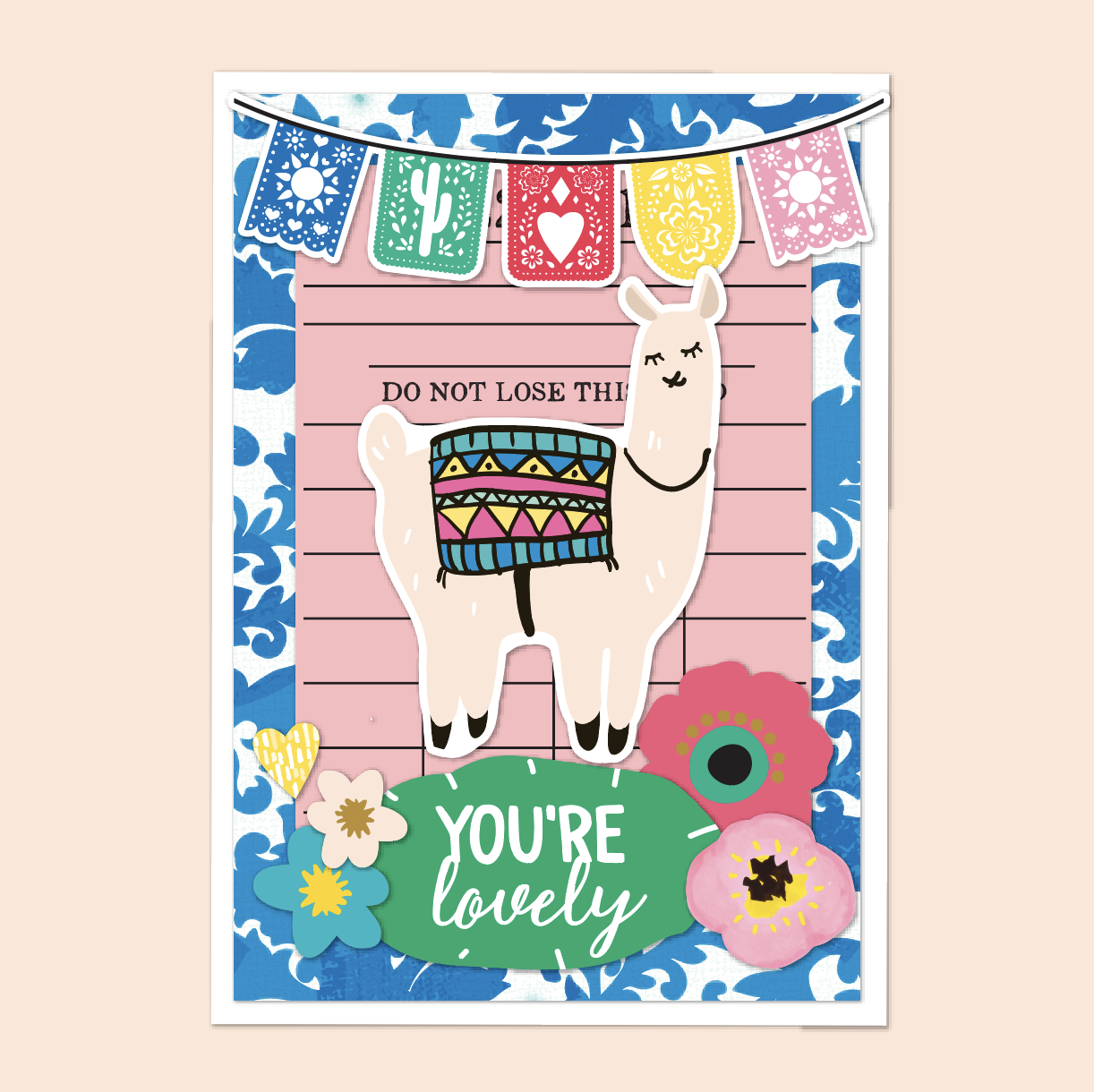 LETS GET TOGETHER CARD - Rosie's Studio