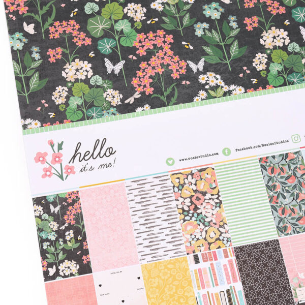 Hello It's Me 12x12" Designer Paper Pack 20 sheet - Image 3